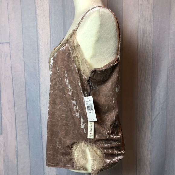 Vanilla Star Womens Rose quartz Spaghetti strap - Picture 2 of 6